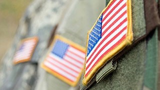 Military members in uniform