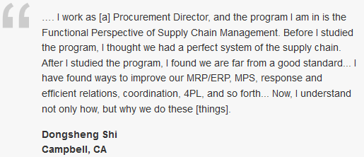 DShi Supply Chain Testimonial